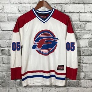 Vintage FUBU Hockey Jersey The Official Collection Rare Kids/Womens Rare